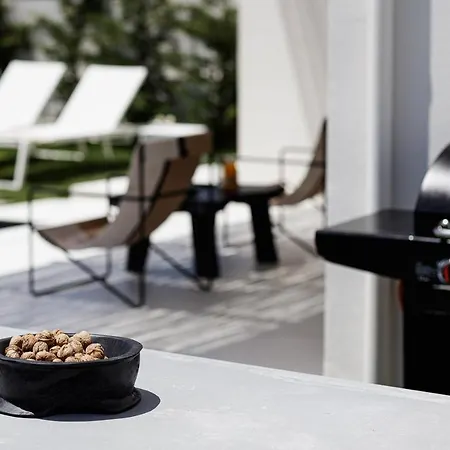 Modern Casa Filo With Private Pool & Bbq,200m From The Villa Plakias